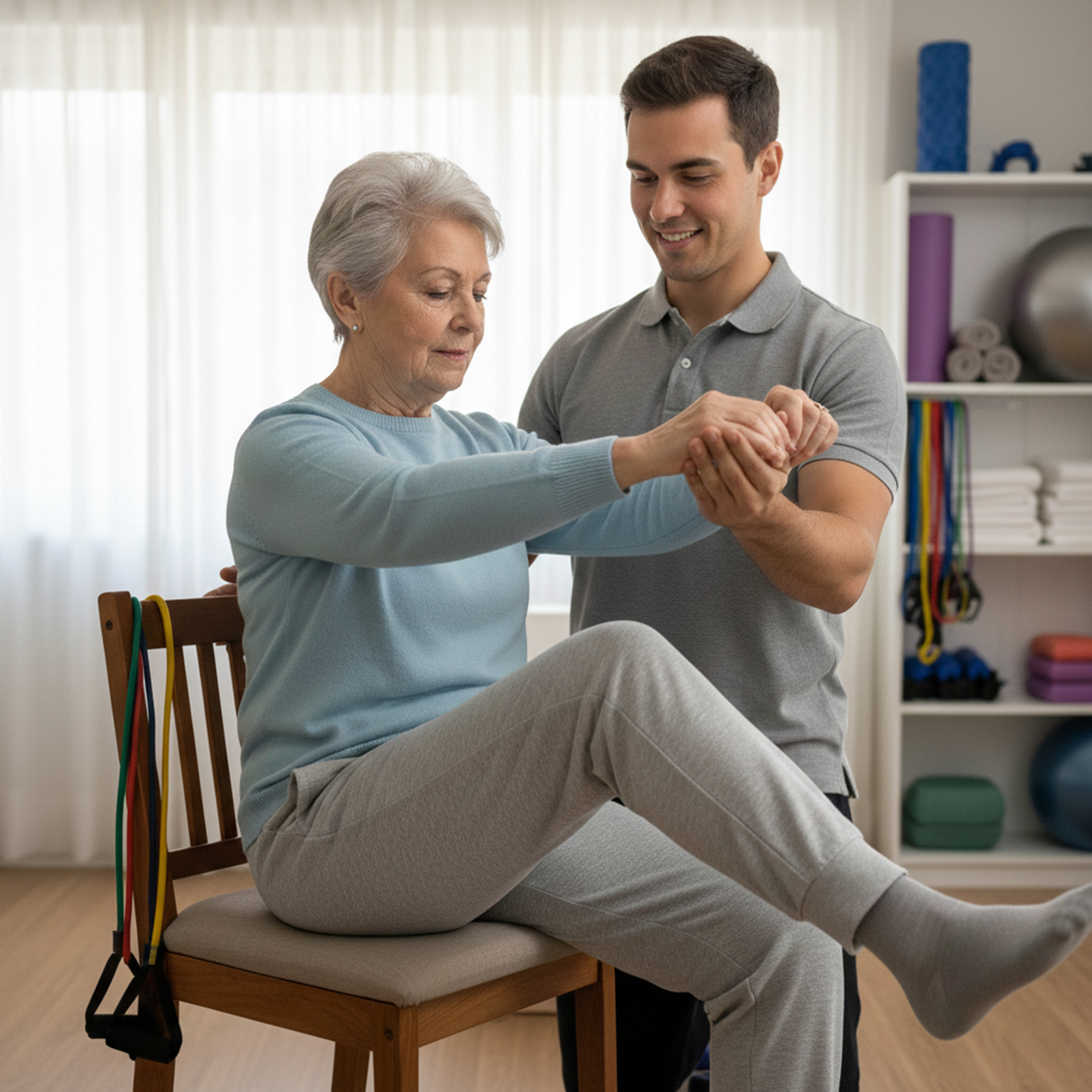 Sessão de Terapia Manual e Liberação Miofascial